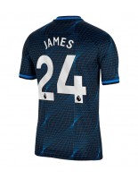 Chelsea Reece James #24 Vieraspaita 2023-24 Lyhythihainen